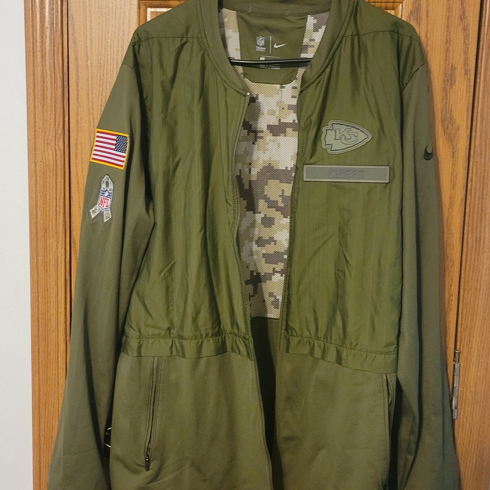 Nike Green Salute To Service KC Chiefs